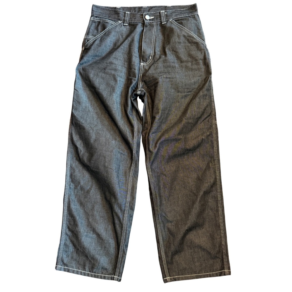 Carhartt WIP OG Single Knee Pant Dark Wash Denim Carpenter Mens Size S 1036649
